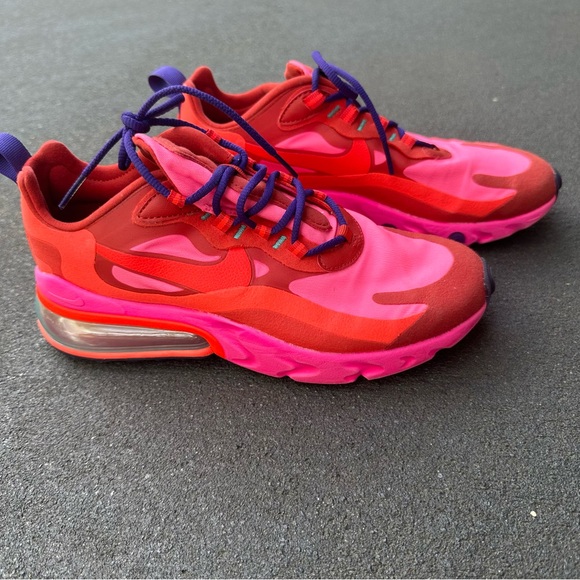 Nike 270 air max react mystic red pink blast 7 - Picture 7 of 10